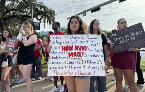 FSU students who endured Parkland shooting urge Florida lawmakers to defend gun control law